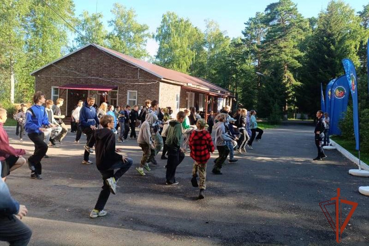 Акция «Каникулы с Росгвардией» в Томской области несет здоровье и бодрость духа подрастающему поколению