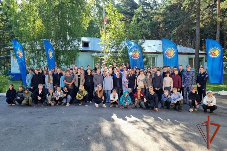 Акция «Каникулы с Росгвардией» в Томской области несет здоровье и бодрость духа подрастающему поколению