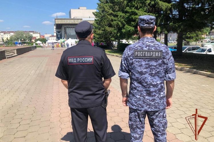 Росгвардейцы в Томской области обеспечили безопасность празднования Дня России