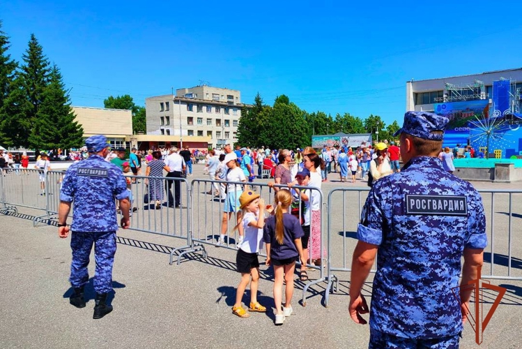 Росгвардия обеспечила безопасность массовых мероприятий в Томской области