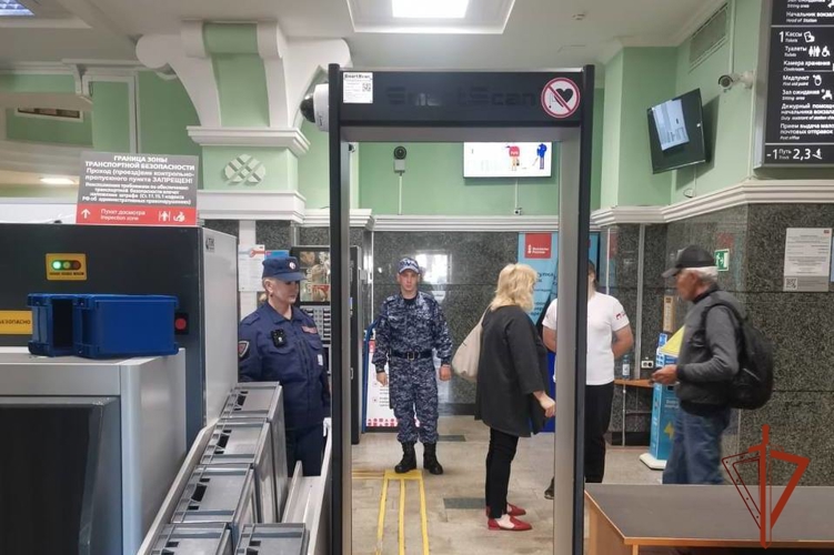 Сотрудники Росгвардии обеспечили безопасность «Поезда Победы» во время его пребывания в Томске