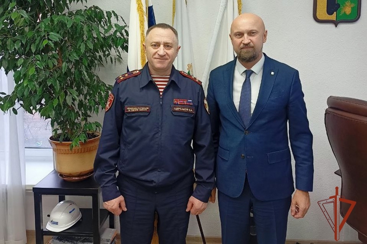 Начальник Управления Росгвардии по Томской области посетил северную столицу региона (видео)