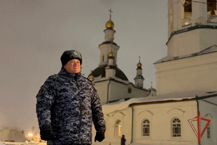 Росгвардия обеспечила безопасность празднования Рождества Христова в Томской области (видео)