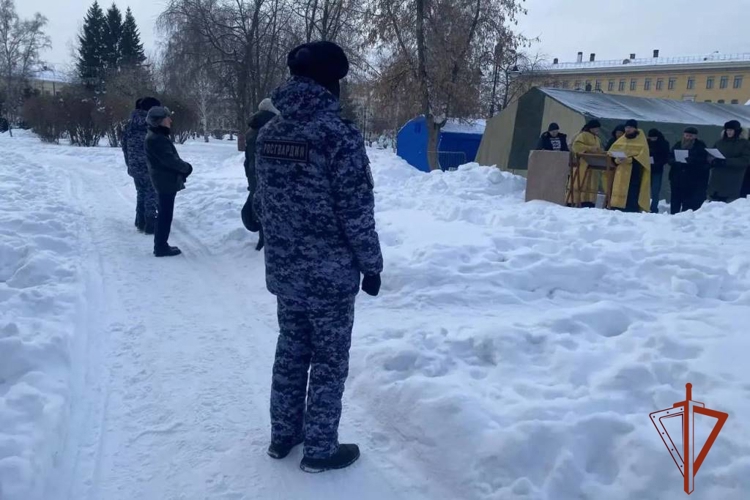 Безопасность Братского молебна в Томске обеспечили сотрудники Росгвардии