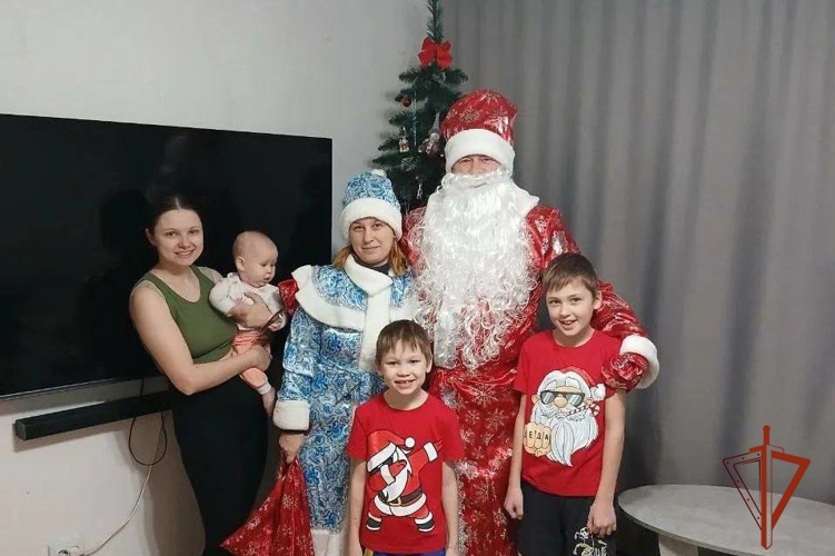 «Дед Мороз специального назначения» продолжает свое путешествие по Томской области