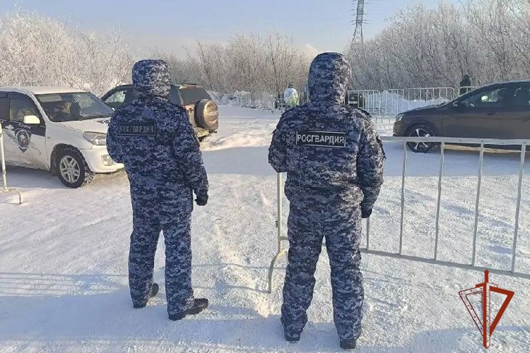 Подразделения Росгвардии обеспечили правопорядок в период празднования Крещения Господня в Томской области